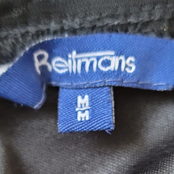 SALE 3 for $20 Vintage Black Floral Crop Tube Top Sz M - Picture 3 of 5